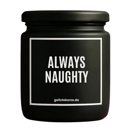 Duftkerze „Allways Naughty“ – Mitbringsel als Dankeschön