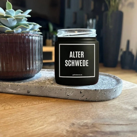 Duftkerze „Alter Schwede“ – Geschenk einfach so