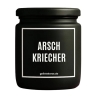 Duftkerze „Arschkriecher“ – Geschenk zum Geburtstag für Männer