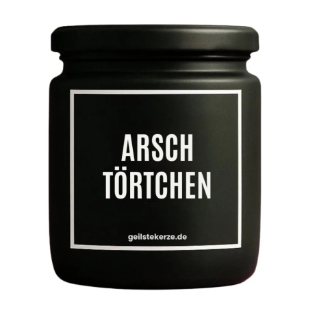 Duftkerze „Arschtörtchen“ – Aufmunterung Geschenk