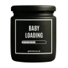 Duftkerze „Baby Loading“ – Mitbringsel als Dankeschön