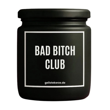 Duftkerze „Bad Bitch Club“ – Geschenk einfach so