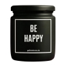 Duftkerze „Be Happy“ – Geschenk für die Freundin