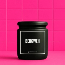 Duftkerze „Bergweh“ – Geschenk für den Feierabend