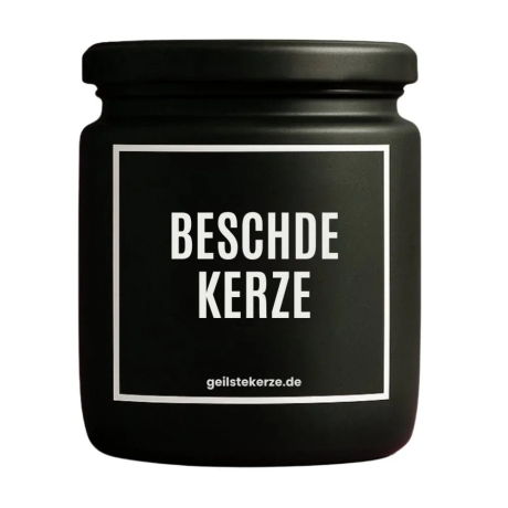 Duftkerze „Beschde Kerze“ – Geschenk einfach so