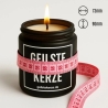 Duftkerze „Besser als Socken“ – lustiges Geschenk für Männer