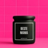Duftkerze „Beste Mama“ – Geschenk für Mama