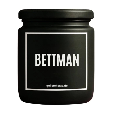 Duftkerze „Bettman“ – Geschenk Lieblingsmensch