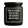 Duftkerze „Bier Ist Lecker“ – Geschenk für Männer