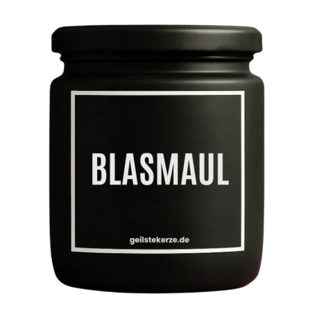 Duftkerze „Blasmaul“ – Geschenk für die Freundin