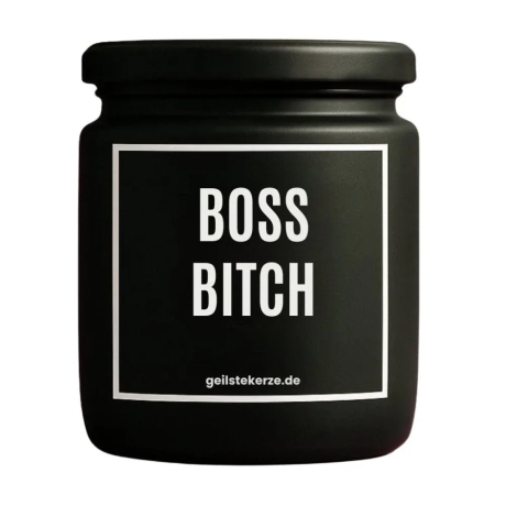 Duftkerze „Boss Bitch“ – Dankeschön Geschenk