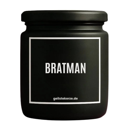 Duftkerze „Bratman“ – lustiges Geschenk für sie