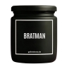 Duftkerze „Bratman“ – lustiges Geschenk für sie