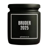 Duftkerze „Bruder 2025“ – Geschenk für den Bruder
