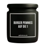Duftkerze „BURGER POMMES AUF DIE 1“