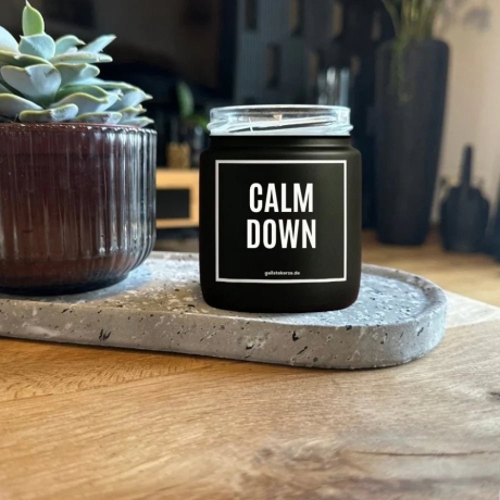 Duftkerze „Calm Down“ – Geschenk für die Freundin
