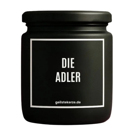 Duftkerze „Die Adler“ – Geschenk Kollegin