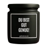 Duftkerze „DU BIST GUT GENUG!“ – Geschenk fürs Büro