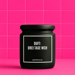 Duftkerze „DUFT: DREI TAGE WACH“ – kleines Geschenk für Frauen