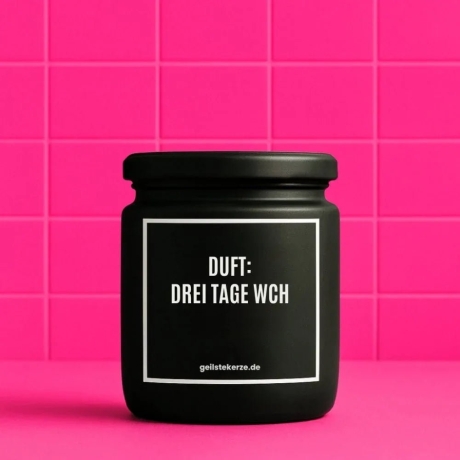 Duftkerze „DUFT: DREI TAGE WACH“ – kleines Geschenk für Frauen