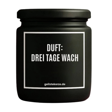 Duftkerze „DUFT: DREI TAGE WACH“ – kleines Geschenk für Frauen