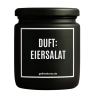 Duftkerze „Duft: Eiersalat“ – Geschenk Lieblingsmensch
