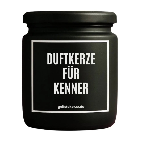Duftkerze „Duftkerze Für Kenner“ – lustiges Geschenk für sie