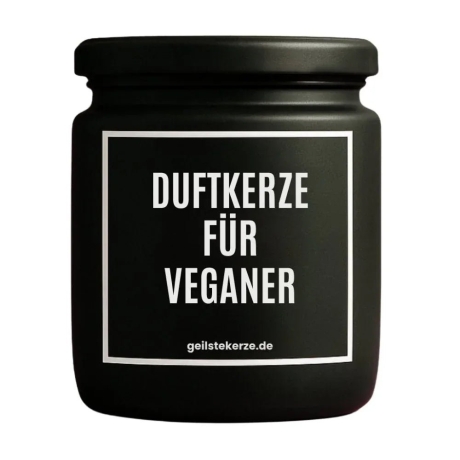Duftkerze „Duftkerze Für Veganer“ – lustiges Geschenk fürs Team