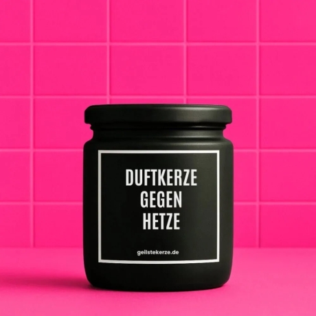 Duftkerze „Duftkerze Gegen Hetze“
