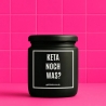 Duftkerze „Duftkerze I KETA NOCH WAS?“ – Wichtelgeschenk Büro