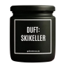 Duftkerze „Duft: SKIKELLER“ – lustiges Mitbringsel