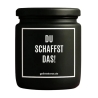 Duftkerze „Du Schaffst Das“ – Mitbringsel als Dankeschön