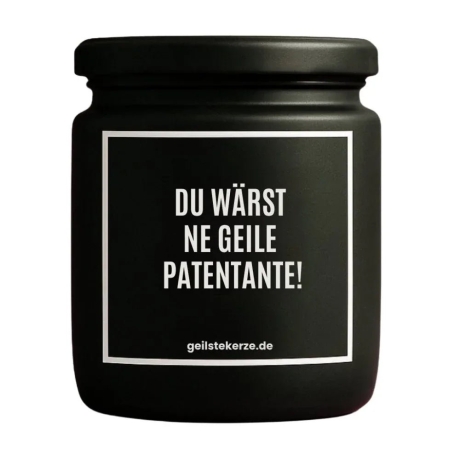 Duftkerze „DU WÄRST NEN GEILER PATENONKEL!“ – Geschenk Muttertag