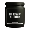 Duftkerze „EIN HERZ AUF VIER PFOTEN“
