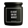 Duftkerze „ES GEHT UM DIE WURST!“