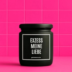 Duftkerze „Exzess Meine Liebe“