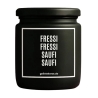Duftkerze „FRESSI FRESSI SAUFI SAUFI“