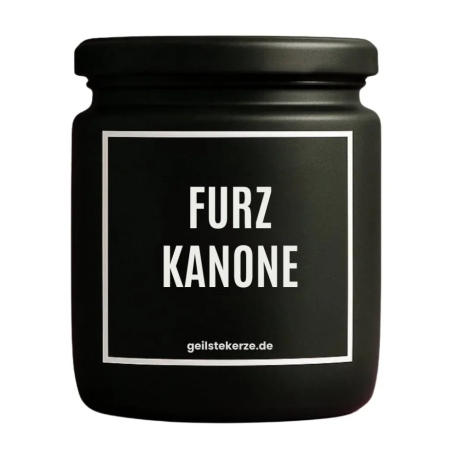Duftkerze „Furzkanone“ – Geschenk einfach so