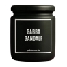 Duftkerze „Gabba Gandalf“ – Geschenk für Technofans