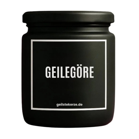 Duftkerze „Geilegöre“ – Wichtelgeschenk Büro