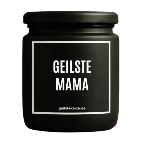 Duftkerze „Geilste Mama“ – Geschenk für Mama