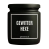 Duftkerze „Gewitterhexe“ – Geschenk Lieblingsmensch