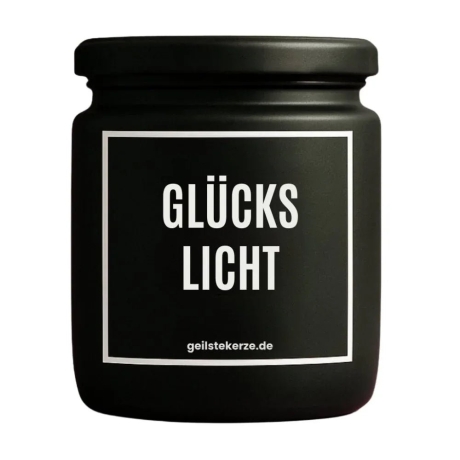 Duftkerze „Glückslicht“ – kleines Geschenk zum Danke sagen