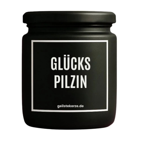Duftkerze „Glückspilzin“ – Geschenk einfach so