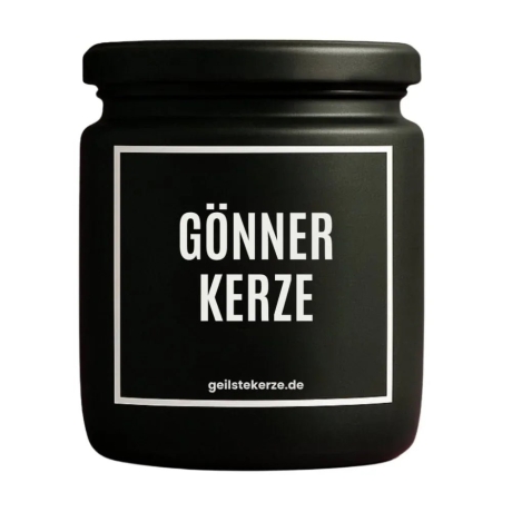 Duftkerze „Gönnerkerze“ – Geschenk für die Freundin