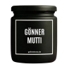 Duftkerze „Gönner Mutti“ – Geschenk für Mama