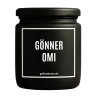 Duftkerze „Gönner Omi“ – Geschenk beste Freundin