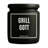 Duftkerze „Grillgott“ – Geschenk für Männer