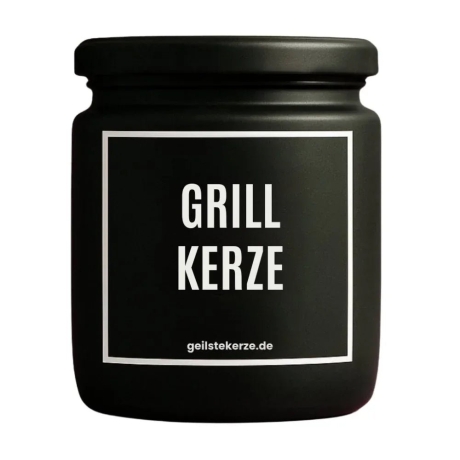 Duftkerze „Grillkerze“ – Geschenk für Männer