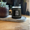 Duftkerze „Gude Laune Leude!“ – Geschenk für Genießer